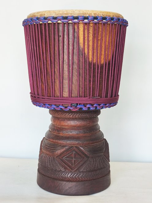 Custom-made djembe - Signature Burkina Faso djembe