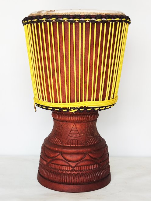 Custom-made djembe - Signature Burkina Faso djembe