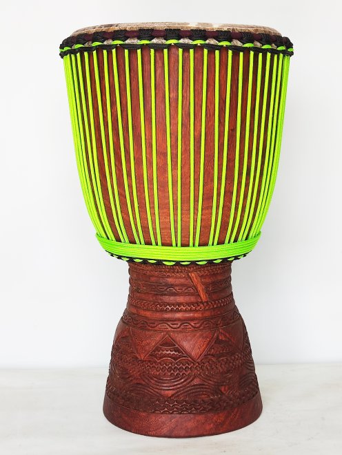 Custom-made djembe - Signature Burkina Faso djembe