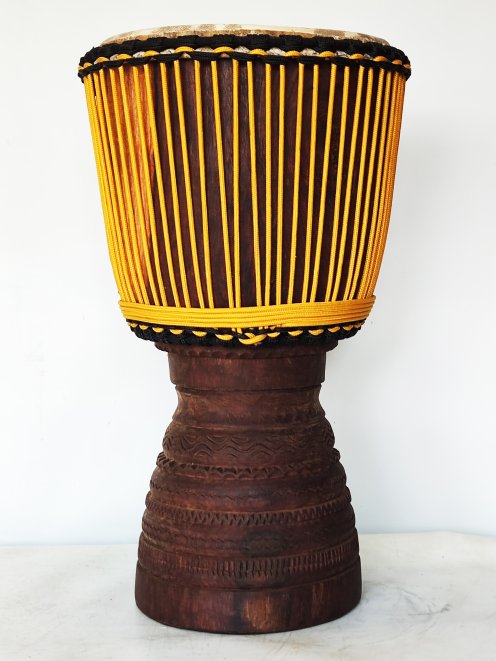 Custom-made djembe - Signature Burkina Faso djembe