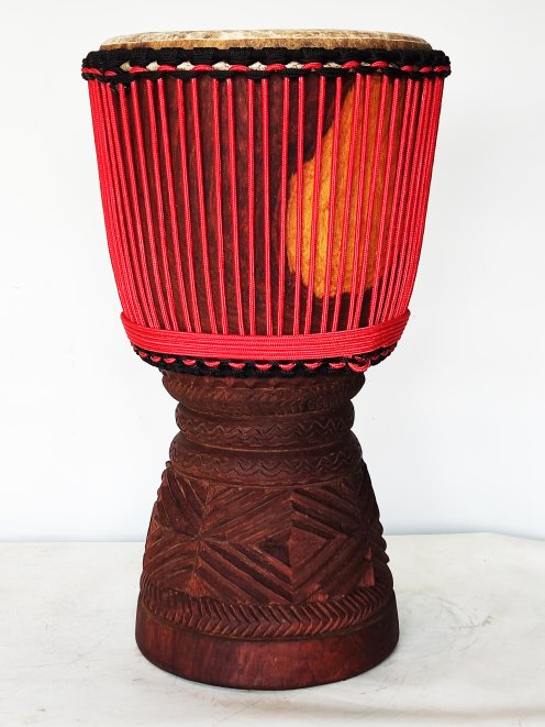 Custom-made djembe - Signature Burkina Faso djembe