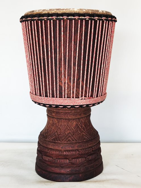 Custom-made djembe - Signature Burkina Faso djembe