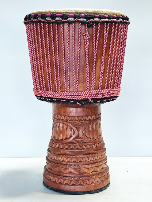Custom-made djembe - Signature Guinea djembe 6673