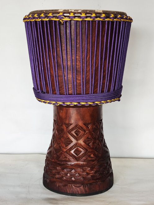 Custom-made djembe - Signature Guinea djembe