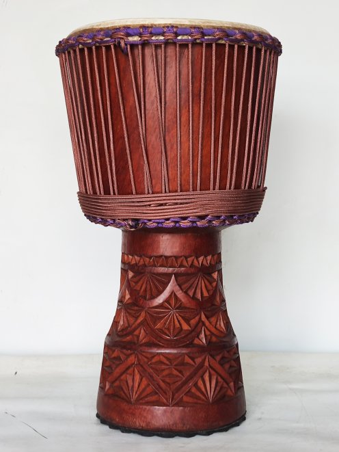 Custom-made djembe - Signature Guinea djembe