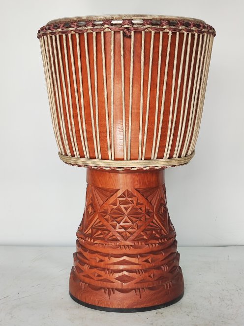 Custom-made djembe - Signature Guinea djembe