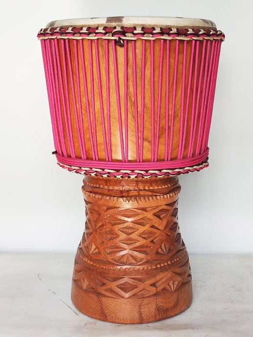 Custom-made djembe - Signature Guinea djembe