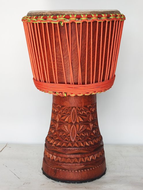 Custom-made djembe - Signature Guinea djembe