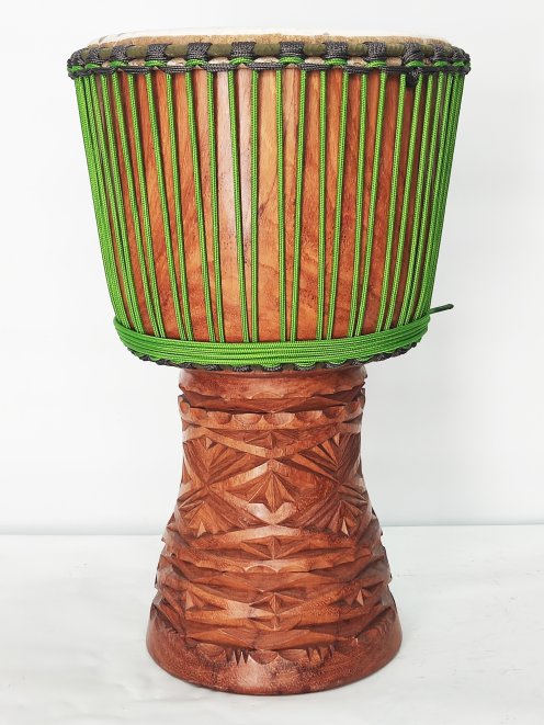 Custom-made djembe - Signature Guinea djembe
