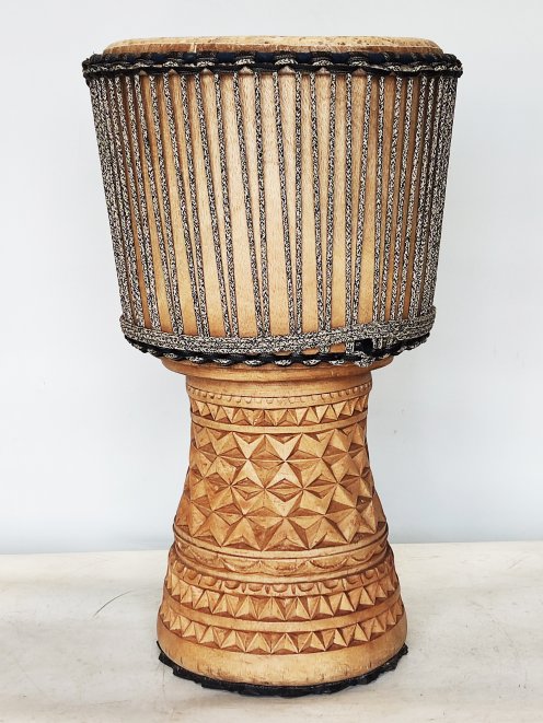Custom-made djembe - Signature Guinea djembe