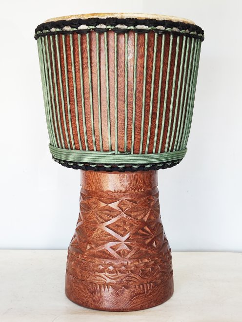 Custom-made djembe - Signature Guinea djembe
