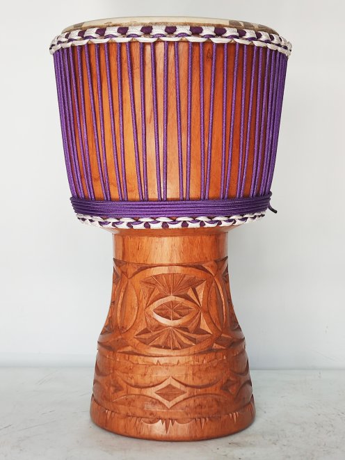 Custom-made djembe - Signature Guinea djembe