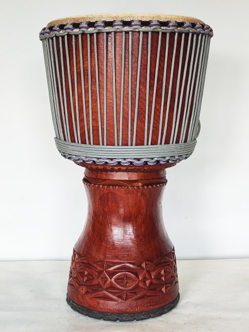 Custom-made djembe - Signature Guinea djembe