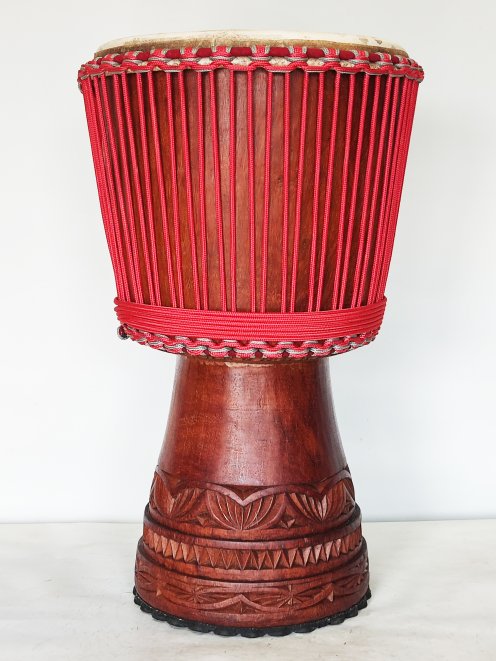 Custom-made djembe - Signature Guinea djembe