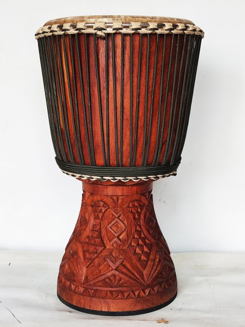 Custom-made djembe - Signature Mali djembe