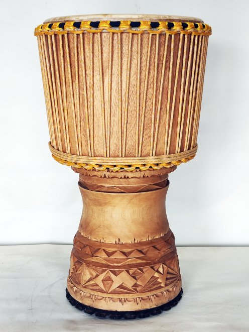Custom-made djembe - Signature Guinea djembe