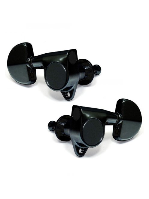 Tuning machines for kora ngoni Black