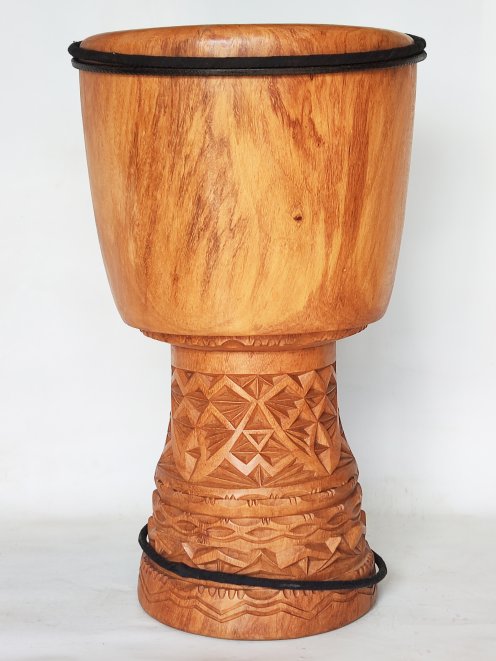 High-end djembe shell - Top Guinea djembe shell 6625