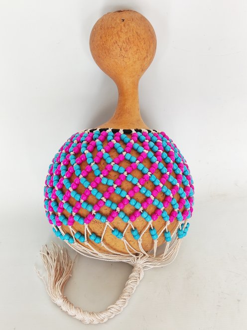 Large Djabara - African Shekere yabara
