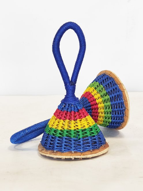 Caxixi rattle - African braided rattle