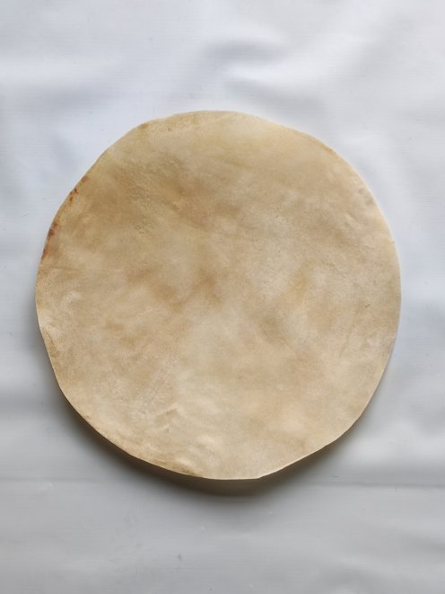 Buffalo skin or very thick steer skin without hair for djembe drum