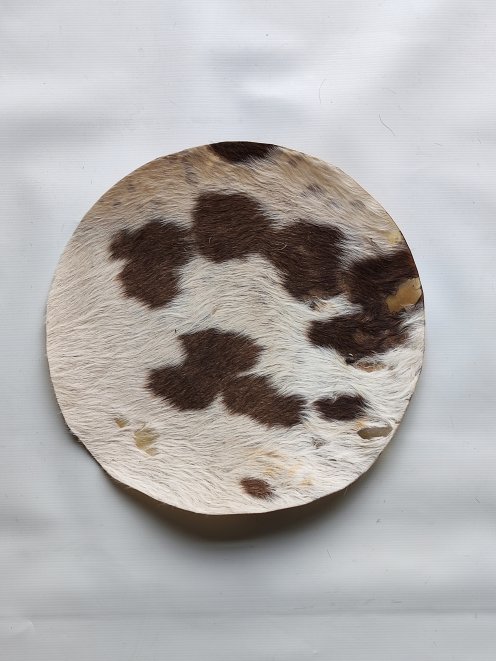 Small thin calf skin or cow skin for djembe drum percussion