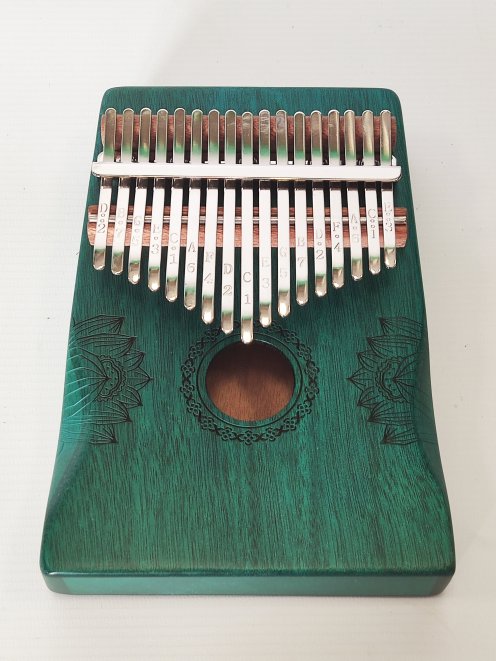 Cheap Eco kalimba 17 keys Blue