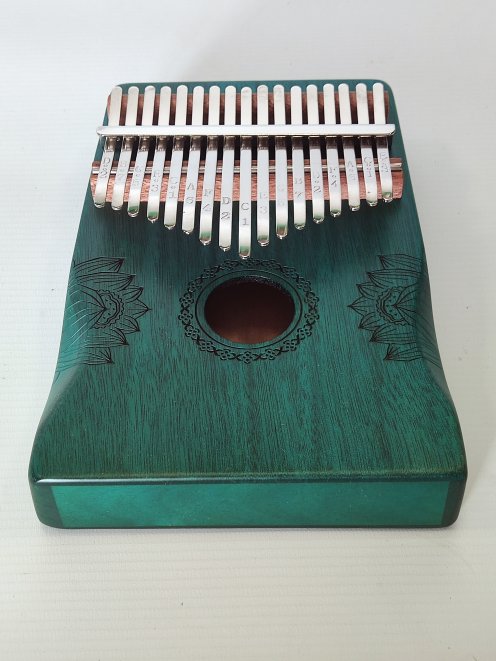 Cheap Eco kalimba 17 keys Blue