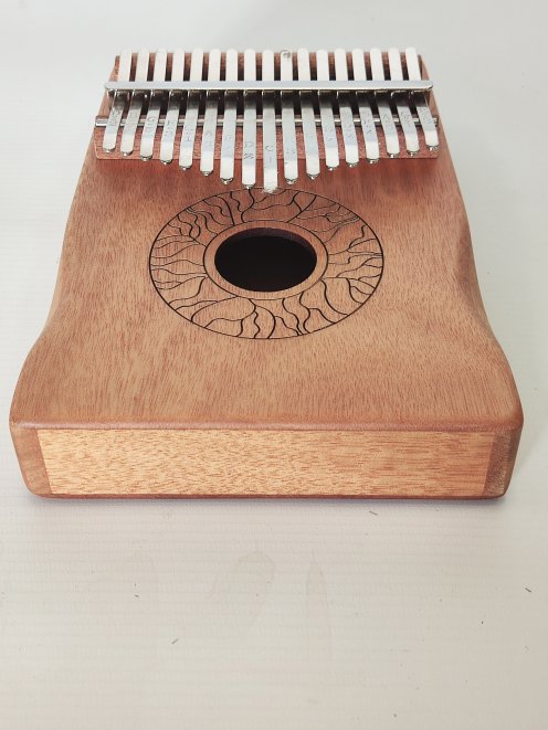 Cheap Eco kalimba 17 keys Mahogany