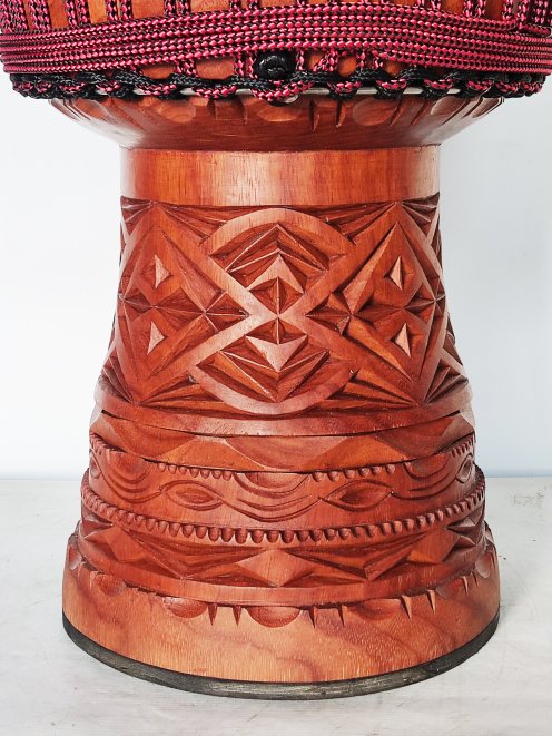 Custom-made djembe - Signature Guinea djembe