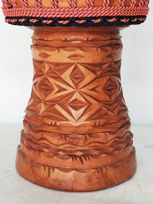 Custom-made djembe - Signature Guinea djembe