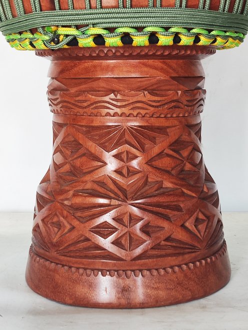Custom-made djembe - Signature Guinea djembe