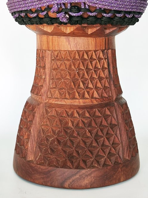 Fan palm (kolo kolo) Mali djembe - Top djembe drum