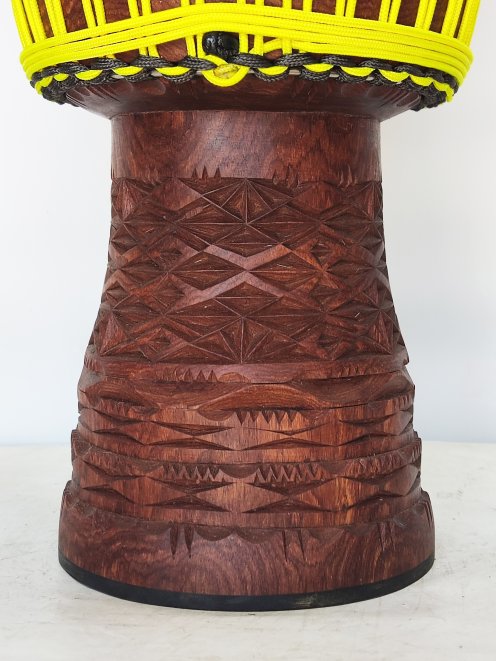 Custom-made djembe - Signature Guinea djembe