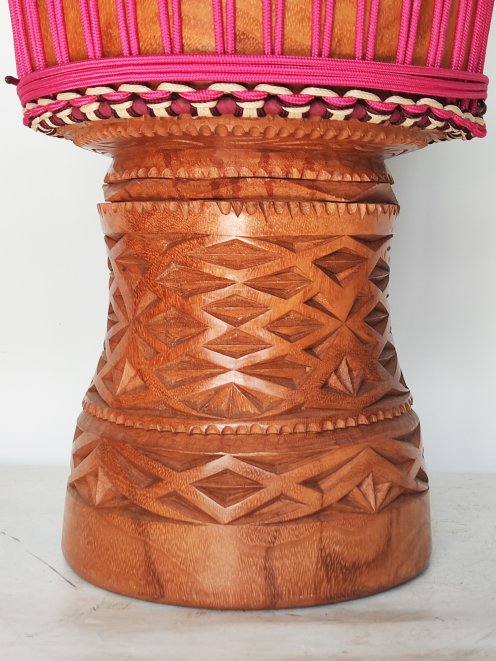 Custom-made djembe - Signature Guinea djembe