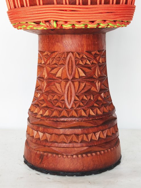 Custom-made djembe - Signature Guinea djembe