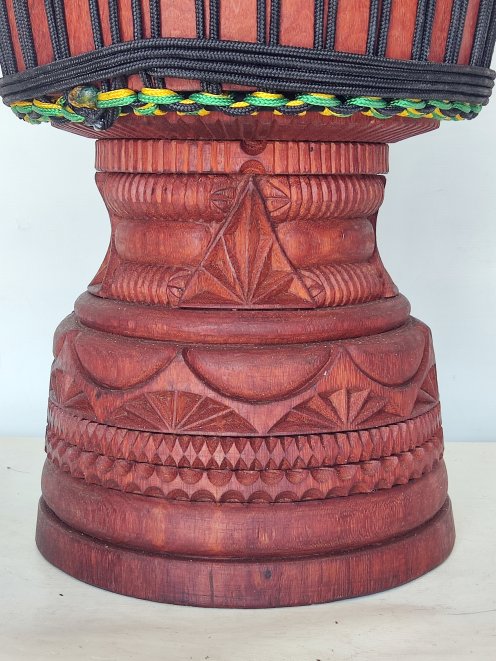Custom-made djembe - Signature Burkina Faso djembe