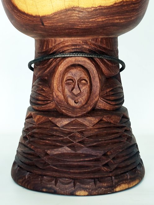 High-end djembe shell - Top Mali djembe shell 6436