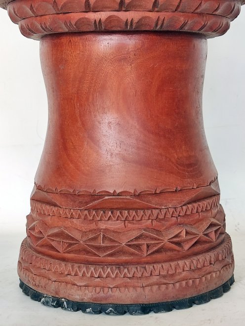 Mahogany (djala) Guinea djembe shell - High end djembe