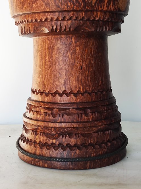 High-end djembe shell - Top Mali djembe shell 6309