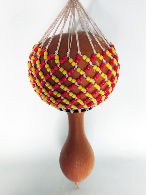 Large Djabara - African Shekere yabara