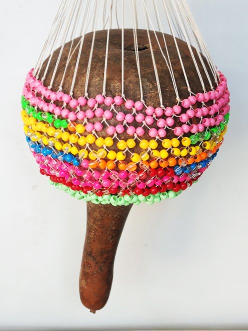 Large Djabara - African Shekere yabara