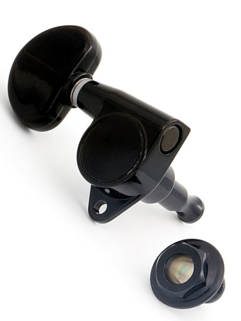 Tuning machines for kora ngoni Black