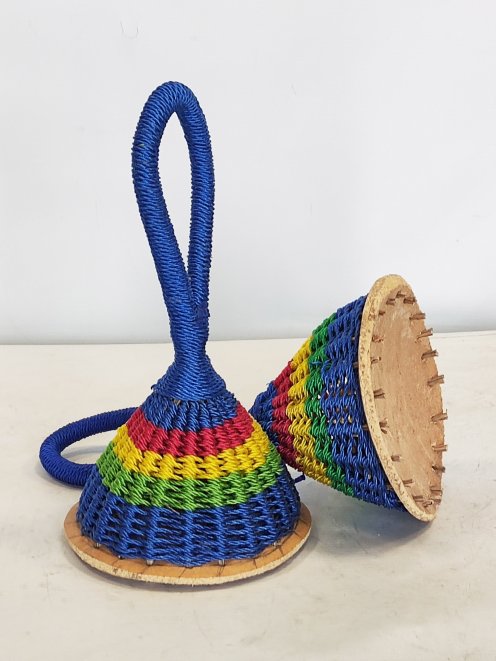Caxixi rattle - African braided rattle