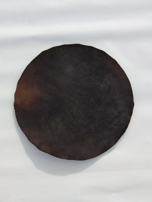 Very thin horse skin with hair for djembe drum