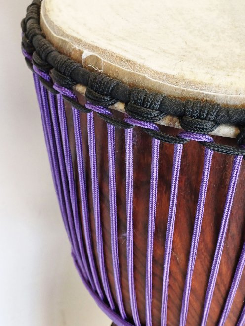 PES reinforced djembe drum rope 5 mm Violet 100 m