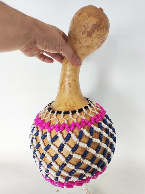 Large Djabara - African Shekere yabara