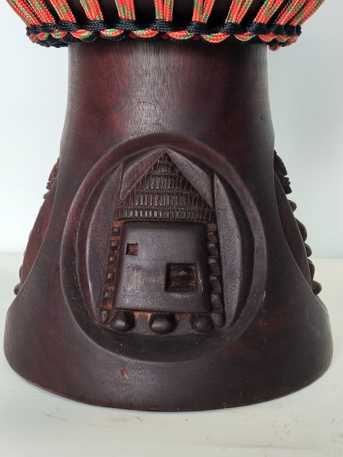 Custom-made djembe - Signature Mali djembe