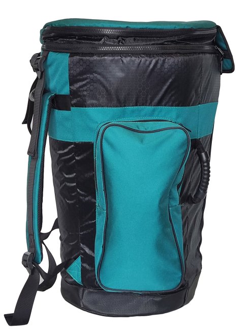 Percussion Africaine Premium djembe bag XXL Teal blue