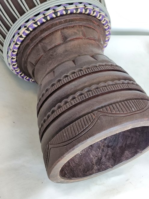 Custom-made djembe - Signature Burkina Faso djembe